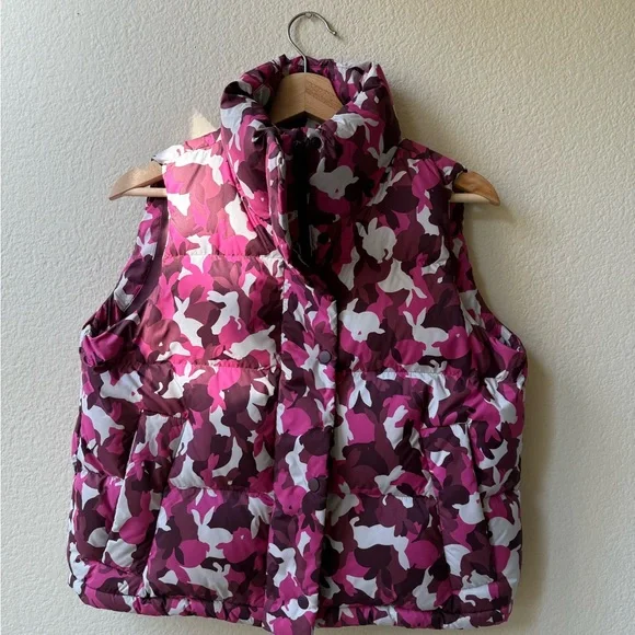 Lululemon Puffy Vest – Size 2 – Pink/Berry Camo Print - Picture 3 of 10